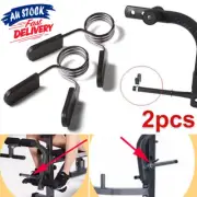 2X Lock Clamp Clips Spring Weight Bar Dumbbell Gym Barbell Collar 25mm