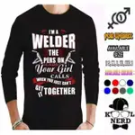 KAOS DISTRO WELDER ANTEM A WELDER 個人您的女孩材料棉梳