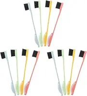 minkissy 3sets Professional Eyebrow Brush Combs Wild Eyebrow Brush Set for Hairline Lash Makeup Practice Tools 4pcs*3