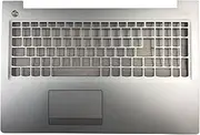 New Compatible for Lenovo Ideapad 310-15 310-15ISK 310-15ABR 510-15 510-15ISK 510-15IKB US Keyboard/Palmrest Cover/Laptop Bottom Case (Color : Silver C Shell)