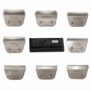 Shear Magic Wide Blade Set of 8 with Blade Case Dog Pet Grooming