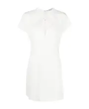 Hollowed-out dress IT42 White