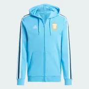ARGENTINA NATIONAL TEAM DNA 3 STRIPS 24 HOODIE JACKET - ADIDAS IU2143 - ASK SIZE