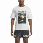 REEBOK X NASA PUMP TEE 男 T恤 印花T 太空 白 [100207597]