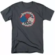 Beetle Bailey Red White and Bailey T Shirt Mens Licensed Army Comic Tee Charcoal