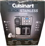 New Cuisinart SS-16BK-S 2-IN-1 Center Combo Brewer 12 Cup Coffee Maker - Black