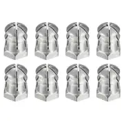 Furniture Expansion Insert Nuts, 8mmx12mm 8pcs Carbon Steel Expansion Nut