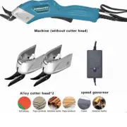 Electric Cloth Cutting Machine Fabric Cutter Scissors Cutter For Sewing w Blades