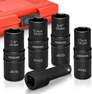 02282B 1/2-Inch-Drive Impact Socket Set, Flip Socket Set, Chrome Moly Steel, ...