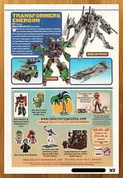 2004 Transformers Energon Figures Print Ad/Poster Hound Dreadwing Toy Promo Art