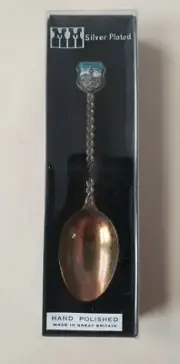 Seychelles Clock Tower Silver Plated Spoon