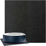 Hot Tub Pad, Hot Tub Mat 13x13Ft Square Pad Washable Under Pool Mat Inflatable for Home, Square Shape