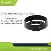 LH-XF35-2 Metal Lens Hood 43mm for FUJIFILM XF 35mm f/2 R WR, 23mm f/2 R WR Lens
