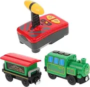 SUPVOX Electric Train Set for Realistic Vintage Train Model with Flexible Tracks Motorised Train for Creative Play