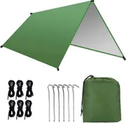 Camping Tent Tarp Shelter Awning Cover Outdoor Hammock Rain Fly Shelter Sunshade
