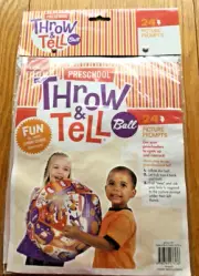 Preschool Throw And Tell Ball Picture Prompts Sunday School Inflatable Ball New
