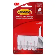 Command Utensil Hook 17067 White Pack Of 3 Box Of 6