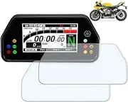 MKVAXR for YZF R1 R1M R1S M/S YZF-R1 YZF-R1M YZF-R1S Cluster Scratch Cluster Screen Protection Film Protector Motorcycle Speedometer Protector(2 PCS)
