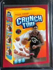 2020/21 Panini Donruss CRUNCH TIME Insert PASCAL SIAKAM Raptors #5