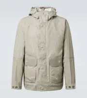 [C.P. Company] C.P. Company Goggle Lens linen jacket AU 96 green