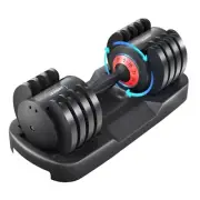 Adjustable Dumbbells, 25LB Single Adjustable Dumbbell Set, 5 in 1 Free Weight Du