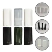 6 Pcs Plastic Tubes Antiperspirant Body Travel Lip Gloss Empty Bottle Container