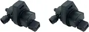 ISTOVO 2X New Black Vapor Canister Purge Valve Fit for E38 E39 E46 13901433603