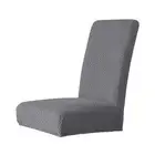 Chair Cushion Solid Color Lint Free Ultra-thick Dining Room Chair Cover Seat