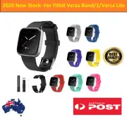 Fitbit Versa Band/2/Versa Lite Silicone Strap Wristband Replacement Sports Bands