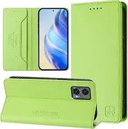 Compatible with Motorola Edge 30 Neo 5G Magnetic Closure Wallet case Cover,Compatible with Motorola Edge 30 Lite 5G Flip Kickstand Case QS