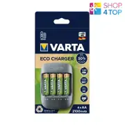 VARTA ECO CHARGER 101 451 FOR AA & AAA BATTERIES 4 AA BATTERIES INCLUDED NEW