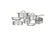 7Pc Tramontina Professional Cookware Stainless Steel Set Kitchen Frying Pan Pot