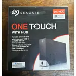 含稅自取價11200元 SEAGATE ONE TOUCH HUB 20TB 外接硬碟(STLC2000040)