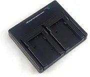 USB Dual Charger for Canon Batteries NB-6LH NB-6L NB-4L NB-8L CB-2LY, Compatible for SX530 HS, S95, SX610 HS, SX280 HS, SX500 is, SX510 HS, SD750, SD630, SX600 HS, SX260 HS, SD1000