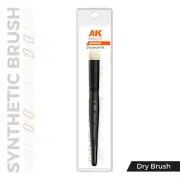 Dry X-Large Synthetic Brush AK Interactive AKB026 Hobby Tool