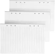 SHOWERORO 240PCS A5 Planner Inserts Notepad Paper Refills Smooth Writing for Students Office Workers and Diary