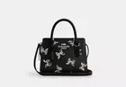 COACH Andrea Carryall Bag Bow Print CAA77 SVA47 Leather Handbag
