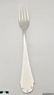 Calegaro Italy Bugatti Sterling Silver Dinner Fork 8.2" *NEW*