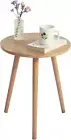 AWASEN Side Table Round, Small Accent Table Nightstand Modern End Table for Liv
