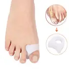 2x Gel Toe Separator Straightener Bunion Spacer Corrector Hallux Valgus ZF