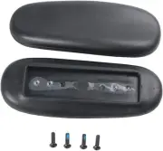 Set of 2 Soft Armrest Pads for Office Chairs Adjustable Fixed T Arms Replacement