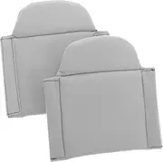 CIYODO 2pcs Set Camera Bag Divider Removable Decoration Fresh Air Fan Shock-absorbing Pads Condensate Hose Dust Cap Dispenser Damping Pad Shock Absorbing Pad Mini Hose Fiber Fleece Grey
