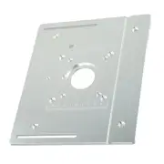 CNC Machined Aluminum Router Table Insert Plate for Precise Woodworking
