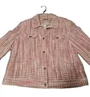Kate Hill casual Tea Party For Two Ladies Fall Jacket Size 16