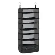 Outdoor Travel Suitcase Storage Bag, Seven-Layer Hanging Bag Storage Bag Home Foldable Mesh Storage Bag