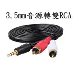 【勁祥科技】 3.5MM 轉 RCA 音源連接音響線 AV線 3.5MM TO 2RCA 紅白