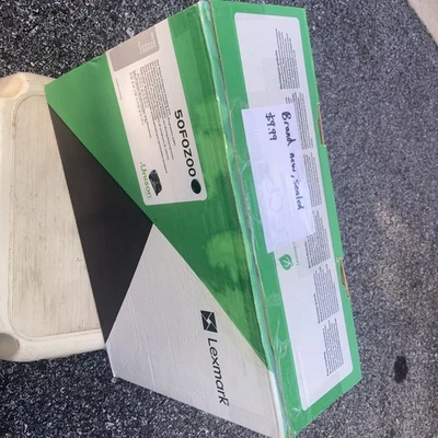GENUINE NEW SEALED Lexmark 50F0Z00 Black Imaging Unit MS MX 310 410 510 610 Seri
