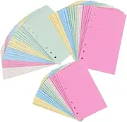 SHOWERORO Loose Leaf Notebook Refills 6 Hole Paper Refills Planner Inserts Binder Paper 3 Pack