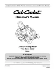 Owner’s Manual Cub Cadet Zero-Turn Riding Mower -Time Saver Model i1042