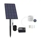 Solar Powered Oxygenator Aerator for Pond Fish Pump J0L3